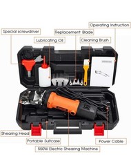 Sheep Shears Electric 550W – Professional Sheep Clippers Two Blades &large Dog..