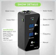 Moistenland PL201 Reptile Misting System Automated Humidity Controller