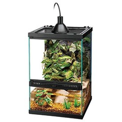 Zilla 11 Gallon Vertical Glass Habitat Kit Tropical Reptiles