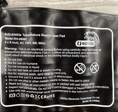 Spiido Reptile Heat Pad 2pk 6×8 Inches