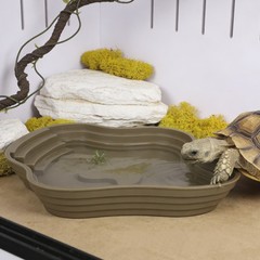 Tortoise Bathtub Reptile Water Basin Plastic Turtle Bowl Lizard Bathing