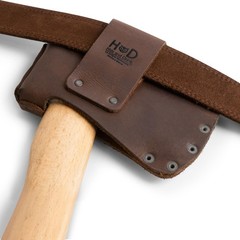 Hide & Drink, Hatchet Head Sheath Holster for 1.5 in. Belts, Axe Head Case, B…