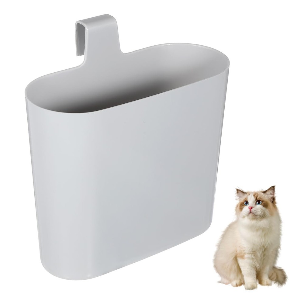 Cat Litter Scoop Holder Compact Plastic Stand with Rounded Corners for Safe P…