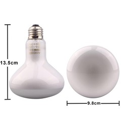 Aiicioo Reptile Basking Light Bulb – 150W Reptile Heat Lamp 2 Pack UVA Daylig…