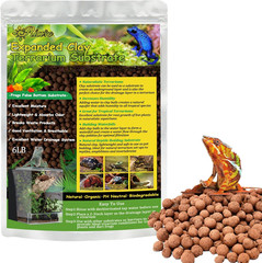 Clay Pebbles 2LB Terrarium Substrate Drainage Layer Reptile Balls