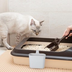 Cat Litter Scoop Holder Hanging Cat Litter Scoop Holder Stand Safe Rounded Co…