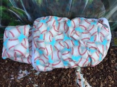 SOFT BALLS PRINTS BED SET COVERS ONLY NO FRAME BED 4 BEARDED DRAGONS