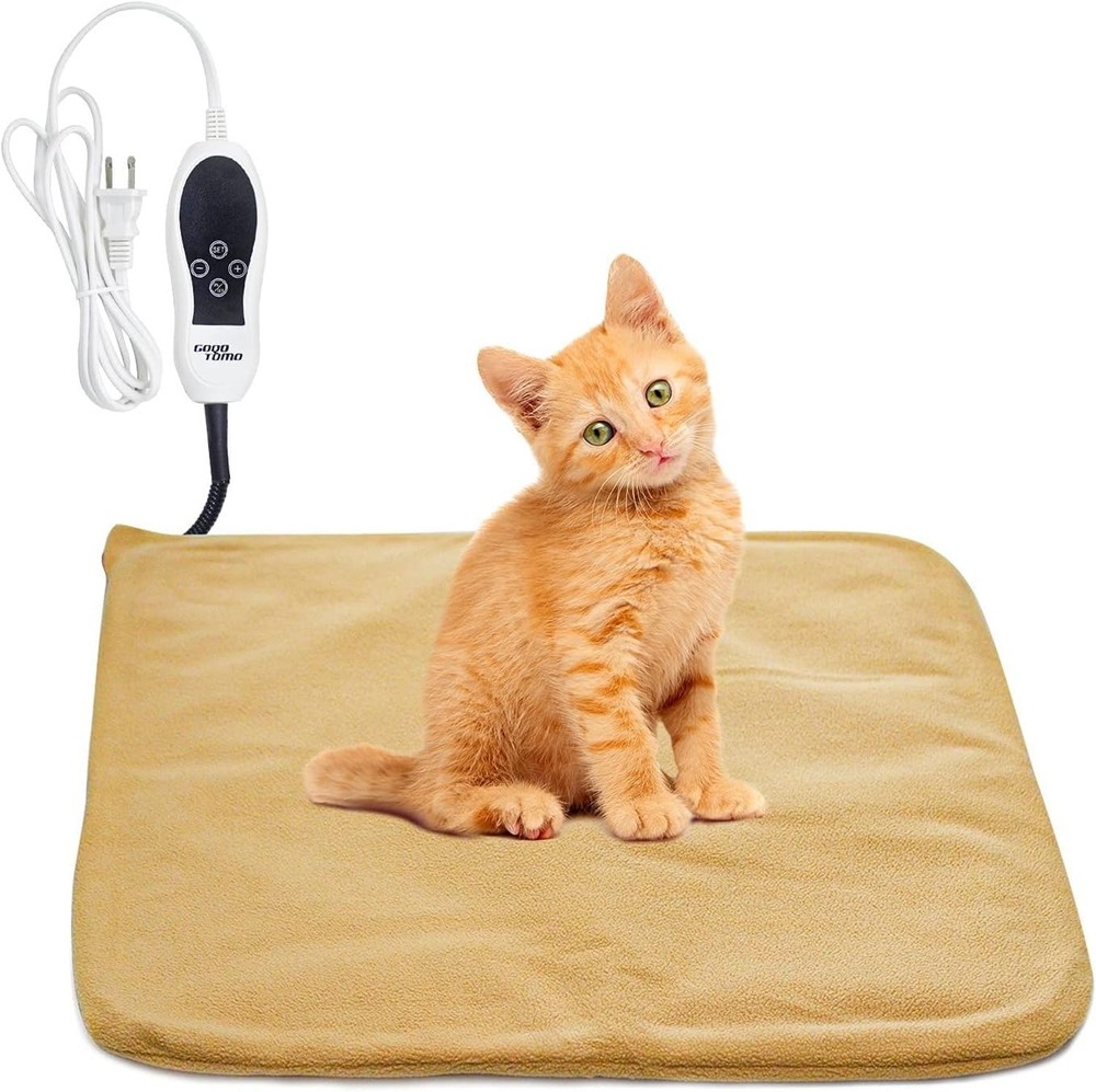 GOQO TOMO Pet Heating Pad, Electric Warming Pet Waterproof PVC Material for D…