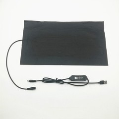5V/2A/8.5W Fabric+Carbon Fiber Pet Heating Warm Pad Controller Incubator Mat J