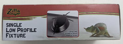 Zilla Single Low Profile Reptile Terrarium Fixture 7.5in