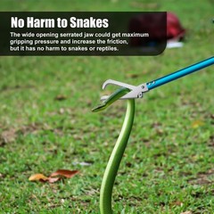 60″ Professional All-Aluminum Alloy Snake Tong Reptile Grabber Tool with Lock