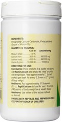 Zoo Med Repti Calcium with D3 Reptile Supplement Powder 12-Ounce 6-Pack
