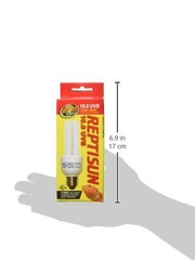 Reptisun Mini Compact Fluorescent Light Bulb For Desert Reptiles 10 Uvb 30 Uva