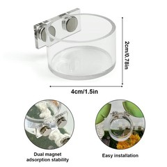 Jumping Spider Feeding Dish Set, Magnetic Water Bowl, Reptile Feeding Tongs, …