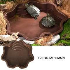 Reptiles Bathing Pool with Step Large Reptiles Bathing Pool Turtles Bathing