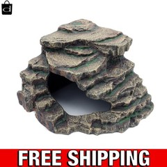 Rustic Extra Large Cave Habitat for Bearded Dragons – Stress-Free Environment