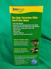 TetraFauna ReptoFilter 125 GPH For Frogs Newts Turtles