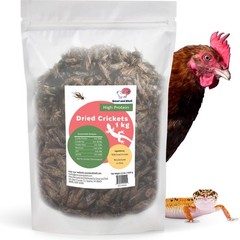 Dried Crickets 2.2 Lbs 1 Kg For Reptiles Birds Small Pets Natural Insect