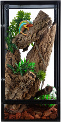 18″ X 18″ X 36″ Front Opening Chameleon Cage with 3-Sided Metal Mesh, 50 Gallon