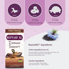 AMBER NATURALZ Reptaid XL Herbal Supplement for Large Reptiles Assorted Sizes