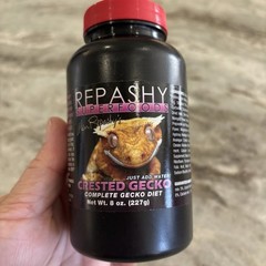 Repashy Superfood Crested Gecko complete gecko diet NET WT. 8 OZ. exp 5/27