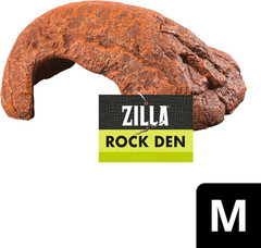 Naturalistic Reptile Rock Hide Cave – Heavy Duty Desert Terrarium Den Habitat