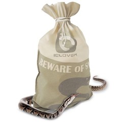 IC ICLOVER Snake Reptile Bag with Drawstring, 20 x 28 Inch Heavy Duty Large S…