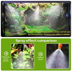 Reptile Smart Mister, Humidifiers Misting Touch Version – Upgraded