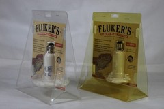 Lot of 2 Fluker’s Ceramic Heat Emitter for Reptiles and Amphibians 60W/ 100W