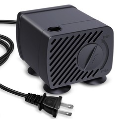 Mini Water Pump, Ultra Quiet Pump (5W,300L/H,79GPH) for Terrarium, Aquarium,F…