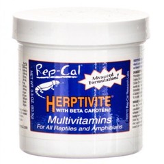 Reptile, Rep Cal Herptivite with Beta Carotene Multivitamins (3.3 oz)