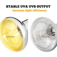 UVA UVB Sun Lamp High Intensity Self-Ballasted Heat Basking Lamp/Light/Bulb for