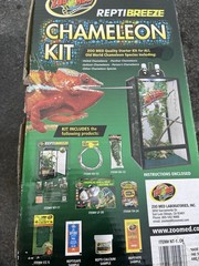 Zoo Med ReptiBreeze Chameleon Kit ReptiBreeze Screen Enclosure Starter NT-1 CK