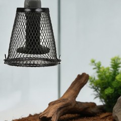 Reptile Mesh Heat Lamp Guard – Heating Lamp Shade Protector for Lizard Tortoise