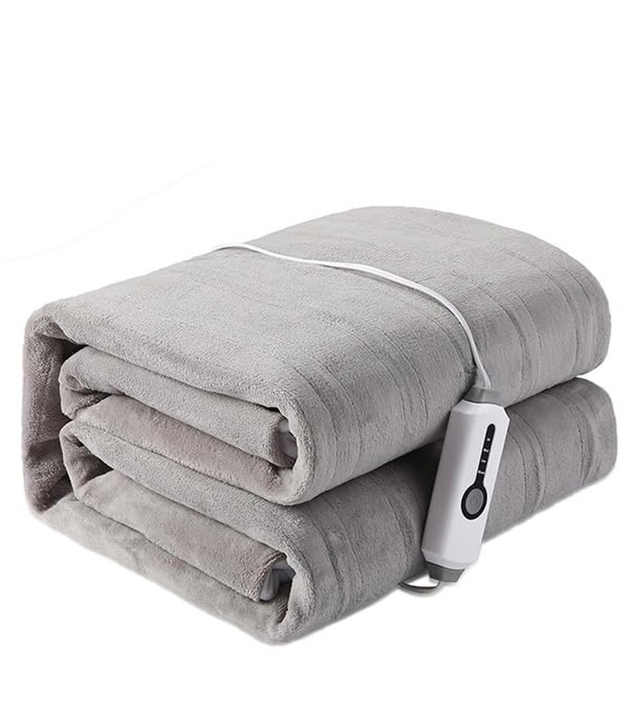 Electric Heated Mattress Pad 54″ * 75″ Full Size, 4 Heating Levels & 10 Hours…