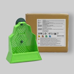 Reptile Feeding Bowl Feeder for Reptile Reptile Corner Feeder with Suction Cups
