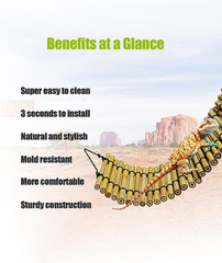 Reptile Tank Accessories Hammock, Reptile Climbing Bridge, Lizard Lounger Bamboo