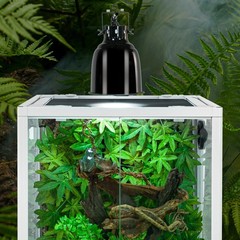 30 Gallon Reptile Tank 18″ x 18″ x 24″ Reptile Terrarium, Full View Glass Ter…