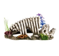 RA Reptile Treasures Decoration Dino Bones Shelter – 10in
