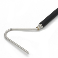 JIHAQUA Stainless Steel Extensible Snake Hook 26 inch, Retractable Reptile Ho…