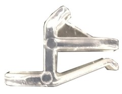 6 Pack Rimless Clips Fits 1/8 to 3/16 Inch 3MM to 5MM Fasteners Hardware