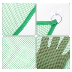 Breathable Canvas Reptile Hammock Bed for Pets Green Sturdy Hanging Lizard Swing