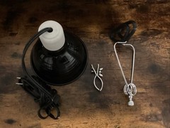 Fluker’s 5.5 inch Deluxe Clamp Lamp for incandescent or ceramic heat 75 watt max