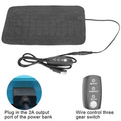 1 USB Reptile Heating Pad Waterproof Adjustable For Reptiles