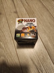 Zoo Med Labs 40W Nano Infrared Heat Lamp For Reptile Terrarium