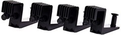 Reptology Turtle Topper Extender Clips 4 Pieces – Safely Mounts to Tanks up t…