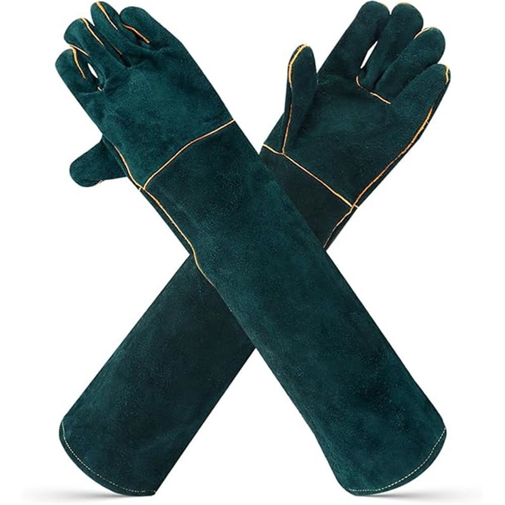Animal Handling Gloves – Bite Proof, Long Protective, Durable Gloves for Cat, Do