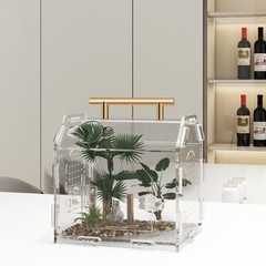 Jumping Spider Enclosure,Premium Acrylic Spider Enclosure – Ideal for Tarantu…