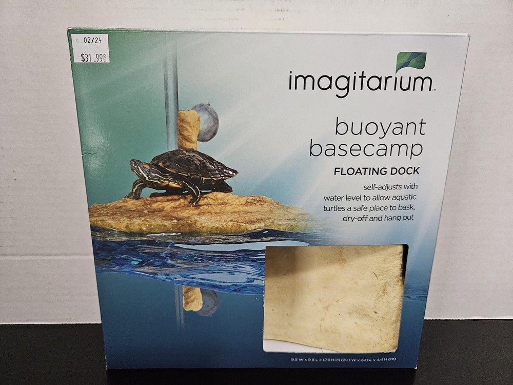Buoyant Basecamp Floating Dock For Turtles Brand New