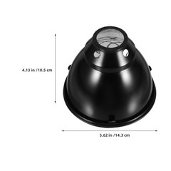 2 Sets Reptile Heat Lamp Dome Heating Shade Guard Lampshade